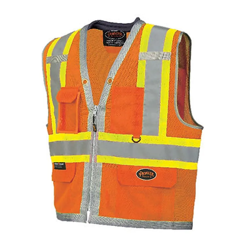 Pioneer Safety Hi-Vis Mesh Surveyor Vest - XL (V1010450U-XL)