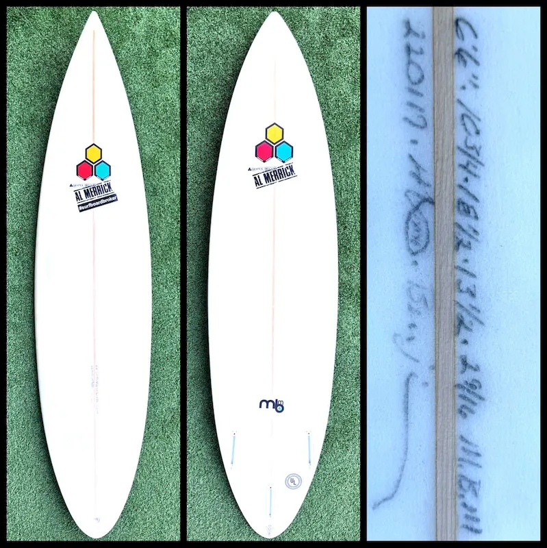 Channel Island Surfboard 6’6 33L Benjy Weatherly (Used)