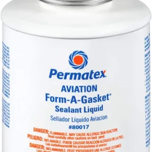 Permatex Aviation Form-A-Gasket No. 3 Sealant Liquid 16 oz (80017)