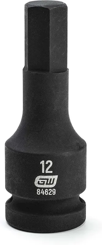 Gearwrench Impact Hex Socket 1/2 Drive 12mm (84629)