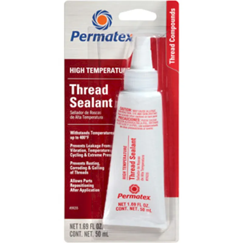 Permatex High Temperature Thread Sealant Prevents Leakage and Rust 50 ml (59235)