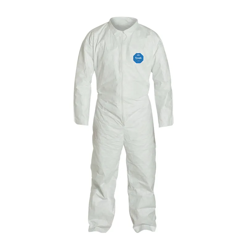 DuPont TY120S Tyvek 400 Coveralls with Open Wrists and Ankles, White, Case of 25