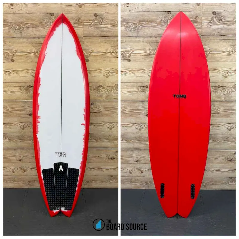 Used Tomb 5'8 Twin Fin Surfboard ONLY $375