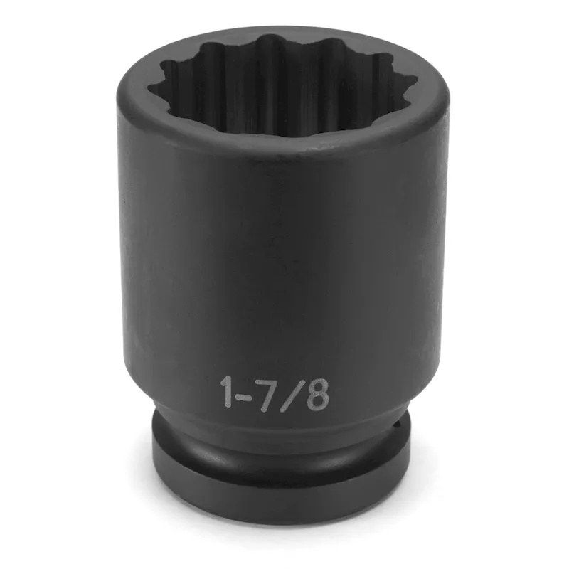 Grey Pneumatic 1-3/4 X 12 Point Deep 1 Drive Impact Socket (4256D)