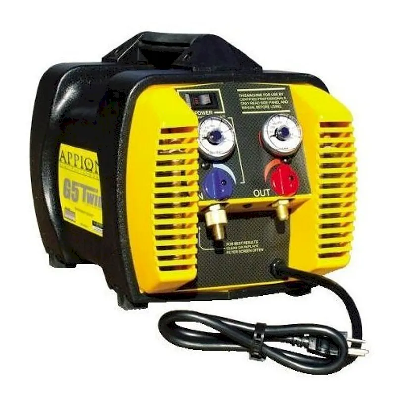 Appion Twin Cylinder Recovery Machine Unit, 3 Liters (G5TWIN)