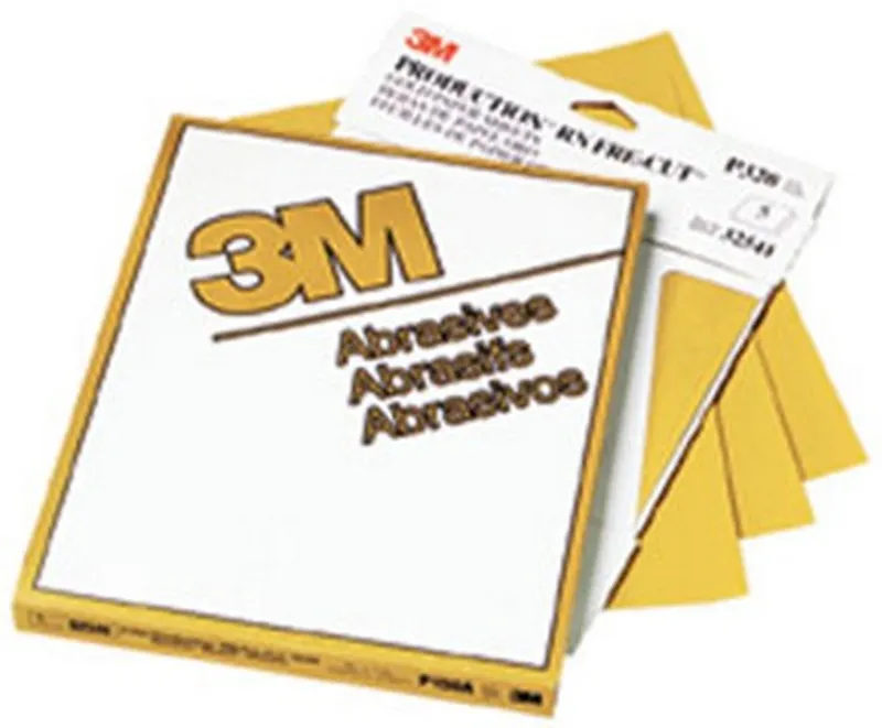 3M 9 X 11 Production Resinite Gold Sheet P120A (02547)