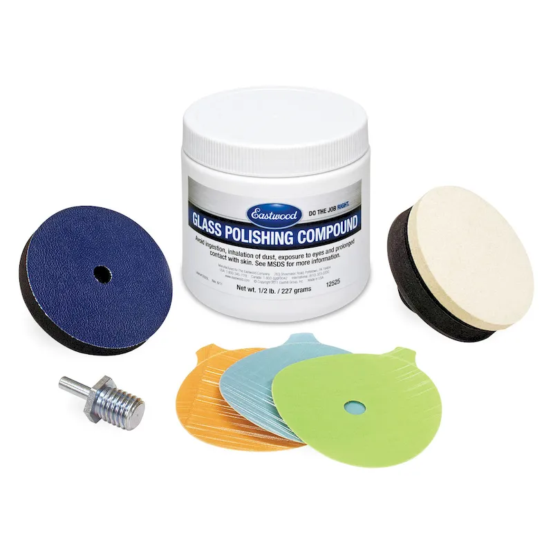 Eastwood Glass Automotive Polishing Kit for Deep Scratches (12526)