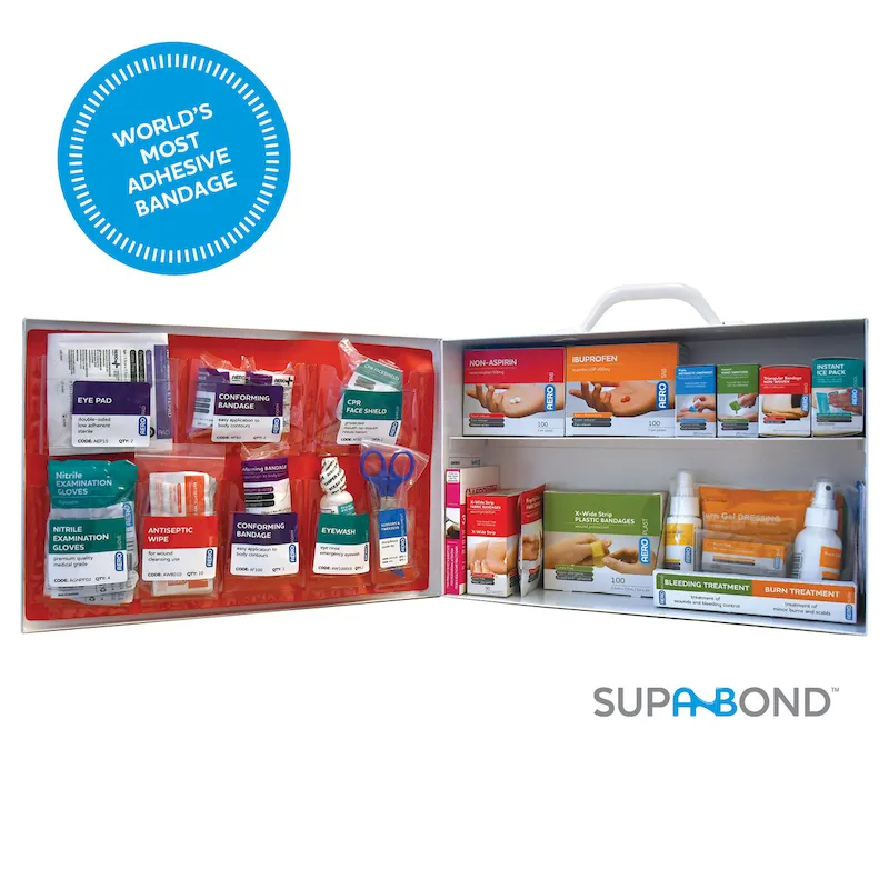 Surefill 2-Shelf Metal Cabinet 80-Series Class B w/Meds (SF80BMT)