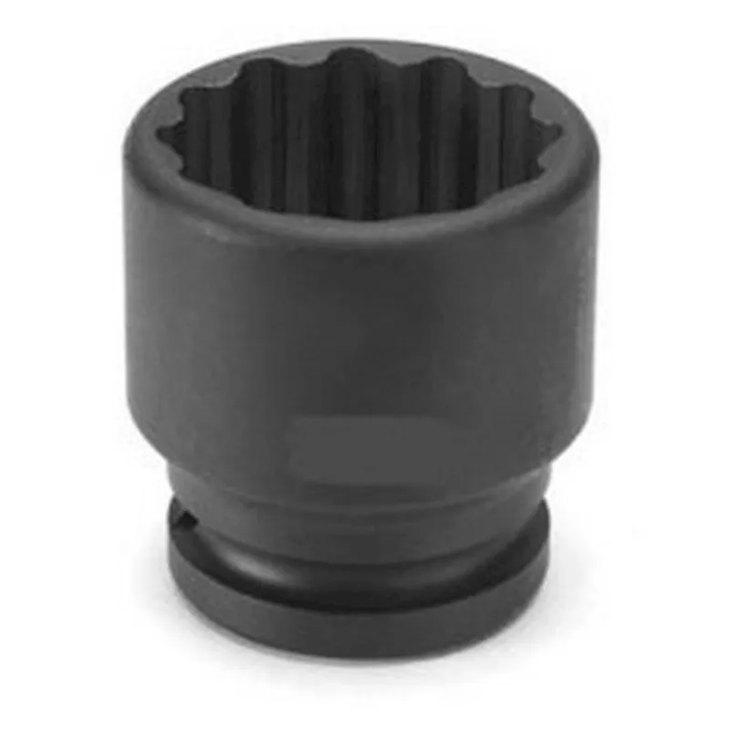Grey Pneumatic 3/4 Drive x 24mm Standard - 12 Point Socket (3124M)