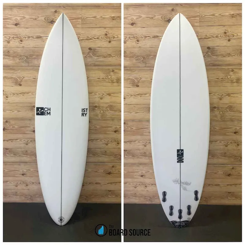 New Chemistry Surfboards 6'6 Step Up Shortboard For Sale