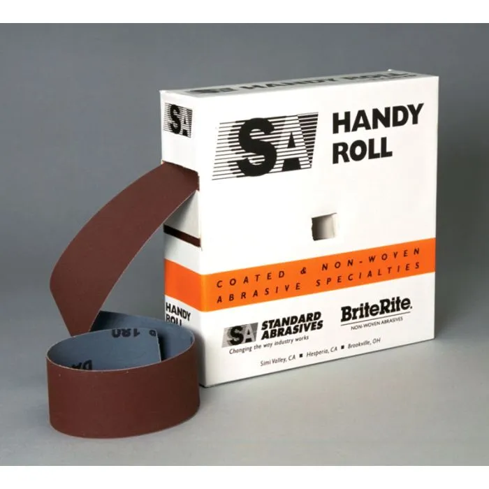 Standard Abrasives™ A/O Handy Roll 713648, 2 in x 50 yd P400 J-weight, 10 per case