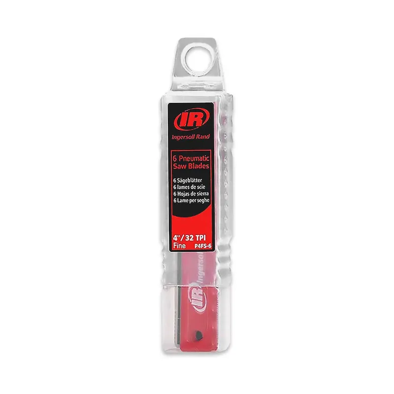 Ingersoll Rand Air Reciprocating Saw Blades- 6 Pack (P4FS-6)