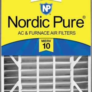 Nordic Pure Air Bear 20x25x5 (4 7/8) Replacement 255649-102 MERV 10 Air Filter 1 Pack (20x25x5ABM10-1)