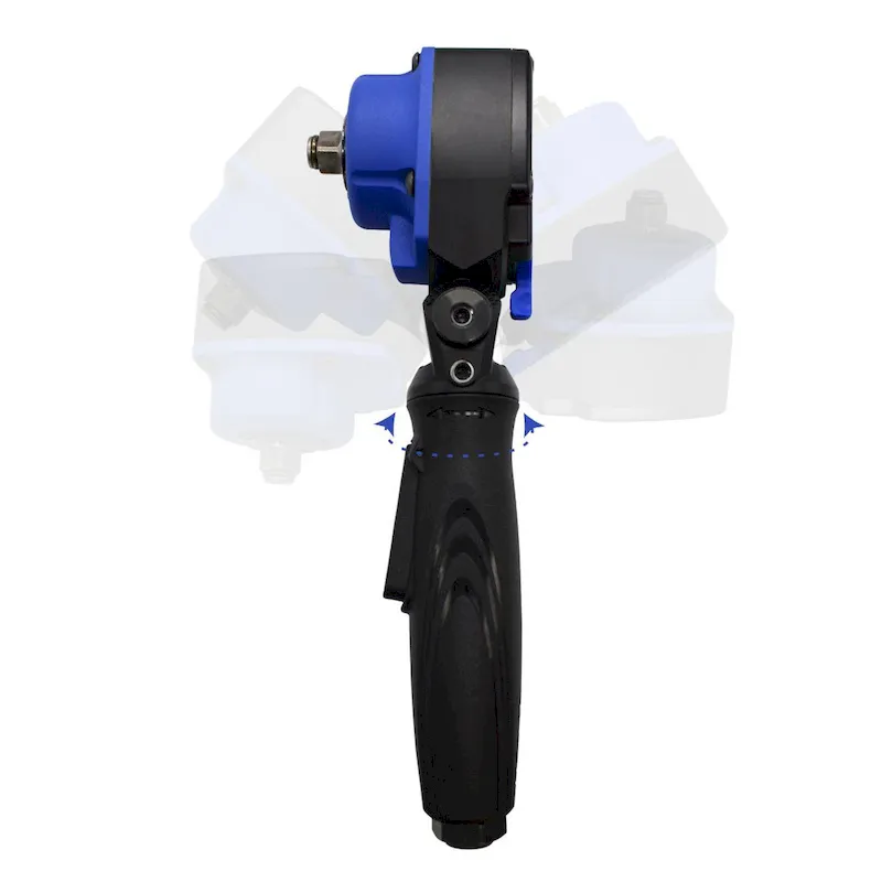Astro Pneumatic 1/2 Inch Nano Flex-Head Angle Impact Wrench 400ft-lb (1834)