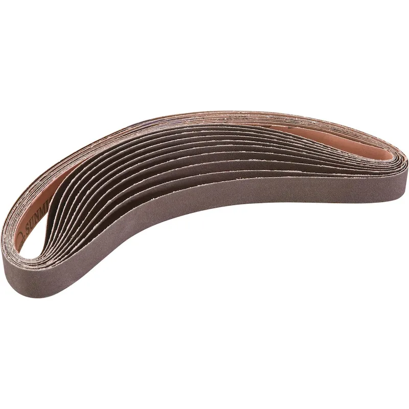 Grizzly Industrial 1 x 30 A/O Sanding Belt 10-Pack (H4857, H4858 , H4859)