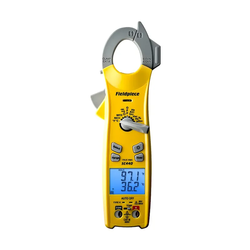 Fieldpiece True Rms Clamp Meter With Temperature, Inrush Current (SC440)
