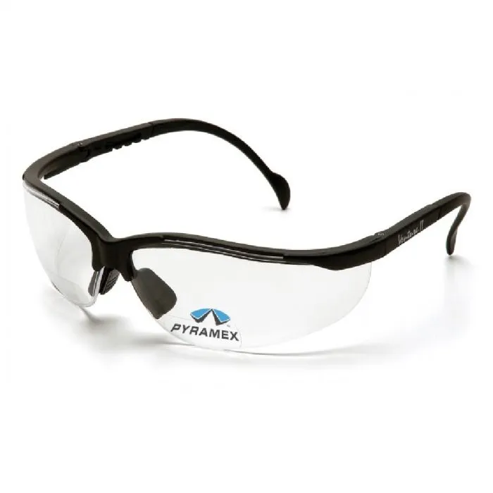 Pyramex SB1810R15 Venture II Readers Glasses, Clear + 1.5 Lens, 1 Each