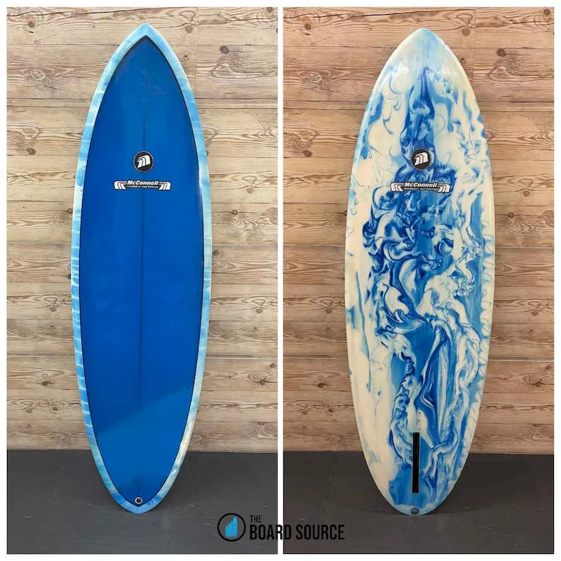 For Sale - McConnell Single Fin Retro Surfboard just $195