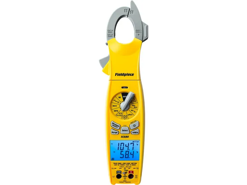 Fieldpiece Wireless Power Clamp Meter (SC680)