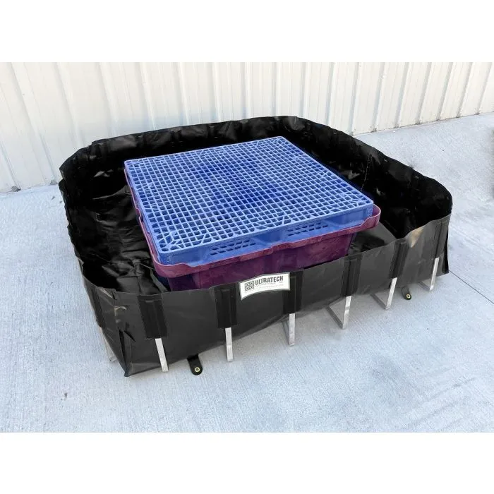 UltraTech 816 Pop Up Pool - 250 Gallon, Economy Model, Orange, 250 Gal., 1 Each