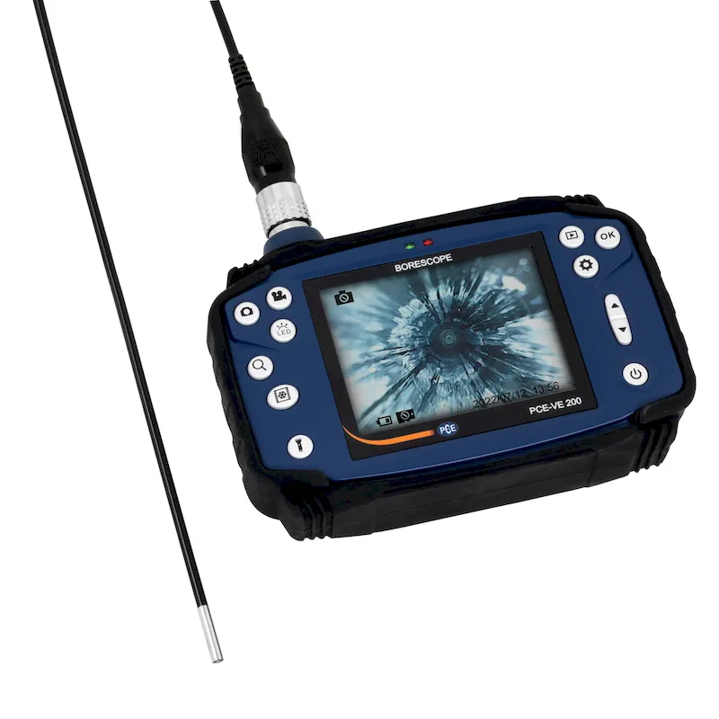 PCE Instruments Videoscope with 3.7mm Camera and LCD Display (PCE-VE 200-S)