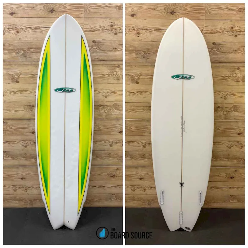 Used Tweener Fish Surfboard shaped by John Kies for sale