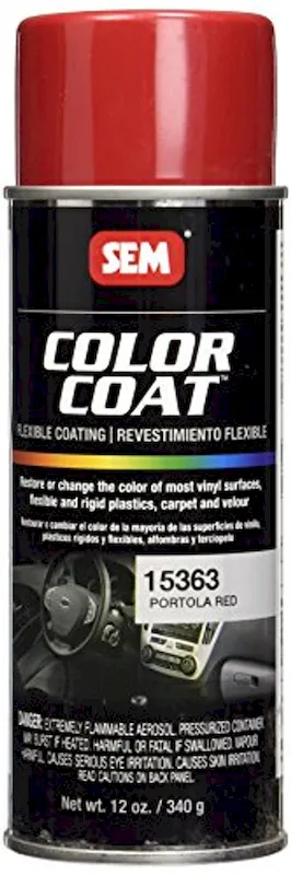 SEM Paints Color Coat Portola Red, Aerosol (15363)