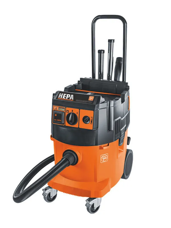 Fein Turbo II X AC HEPA Wet/Dry Dust Extractor 1100W Powerful Vacuum (92030060990)