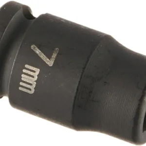 Grey Pneumatic 1/4 Drive x 7mm Magnetic Standard Socket (907MG)