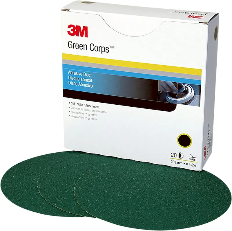 3M 8 40E Green Corps Stikit Production Disc (1550)