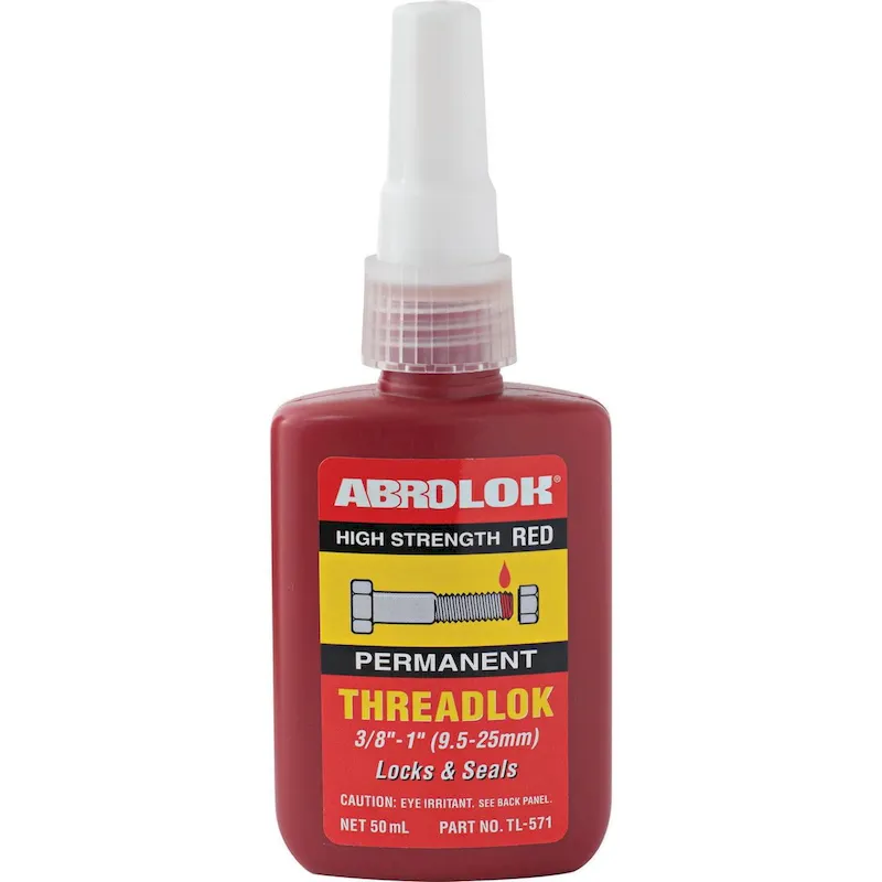 ABRO Threadlok High Strength Red 50ml (TL-571)