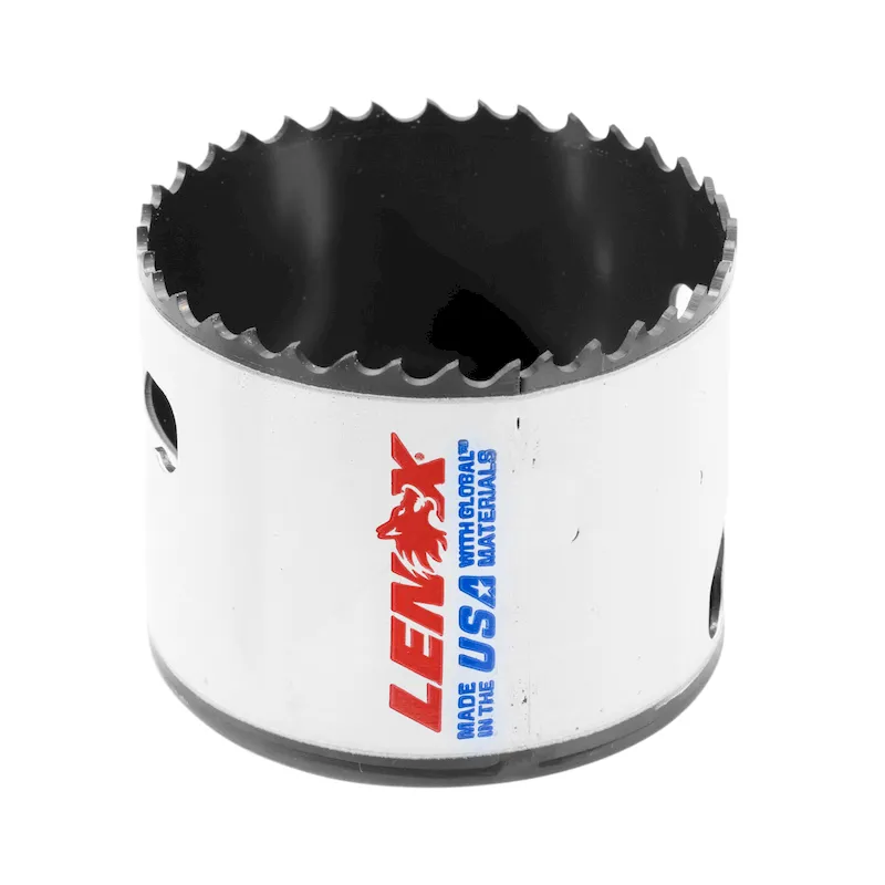 Lenox 3004141L Bi-Metal Speed Slot Arbored Hole Saw with T3 Technology, 2-9/16 