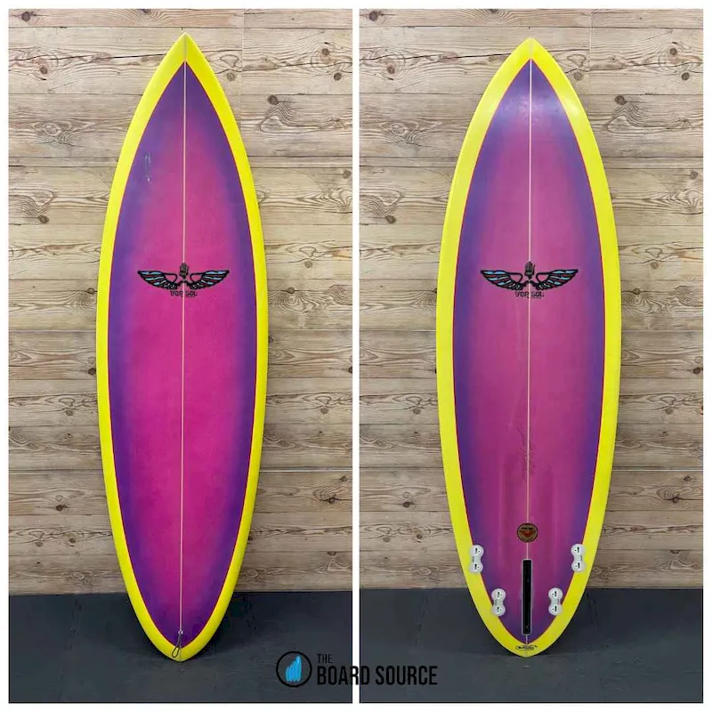 Used Von Sol Surfboards Shadow 4+1 6'0 in San Diego