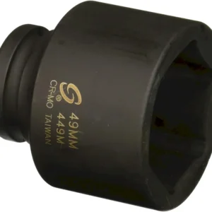 Sunex 3/4 Drive 6 Point Impact Socket 49mm (449M)