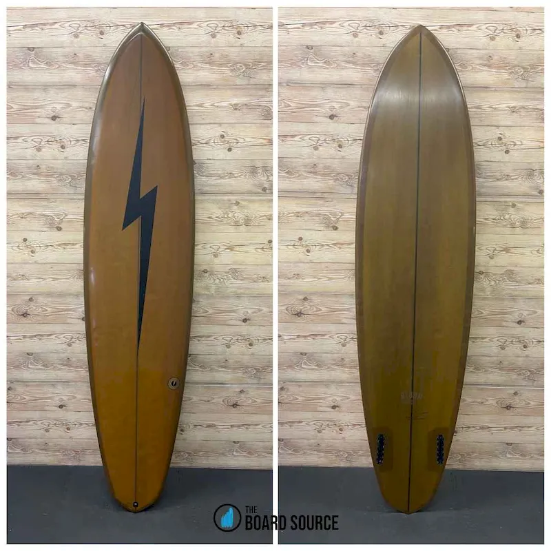 Used Album Townsend 7'6 Twin Fin Surfboard