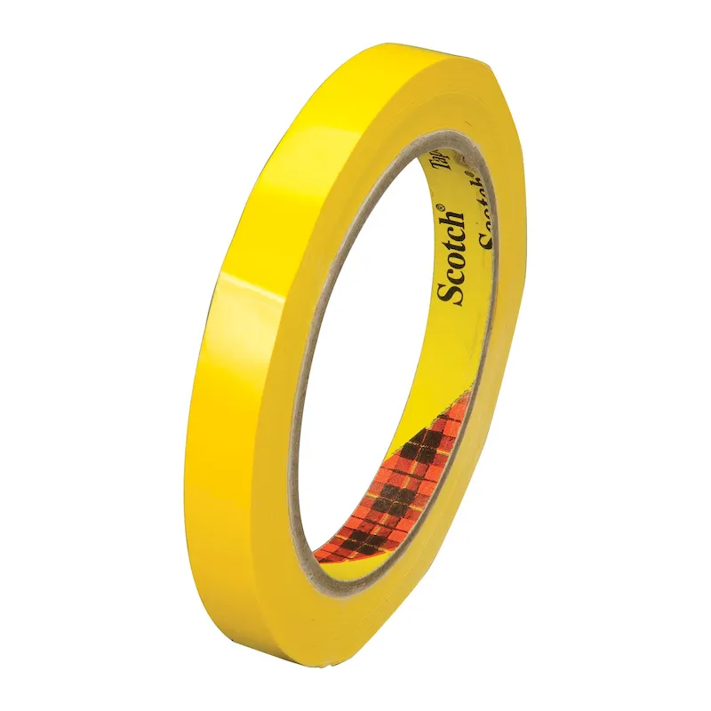 Scotch Color Coding Tape 690 Yellow 24 mm x 66 m, 1 Roll