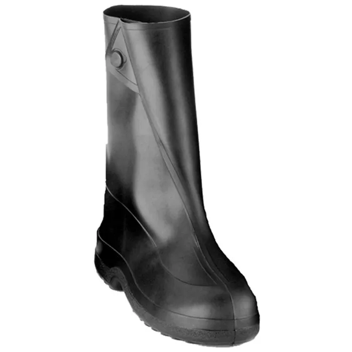 TINGLEY RUBBER CORP 1400.LG Work Rubber Classic Fit 10 Overshoe, Black, Large, 1 Pair