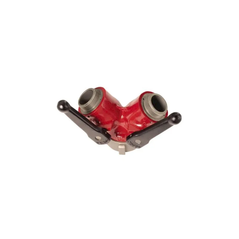 C & S Supply WV2515 WYE VALVE 2 1/2in F. Swivel X (2) 1 1/2in M. Outlets, 1 Each