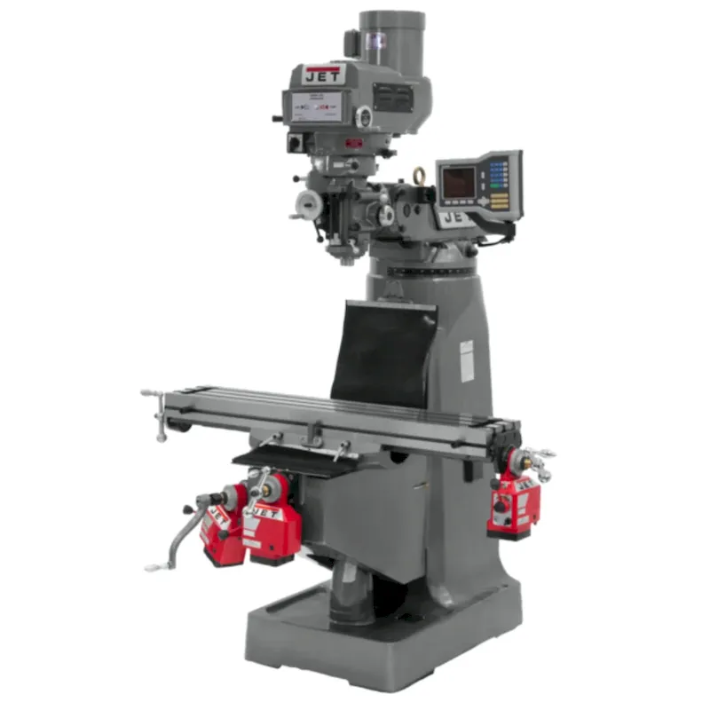 Jet JTM-4VS-1 Mill w/ 3X ACU-RITE 203 DRO (Q) & X Powerfeed (692068)
