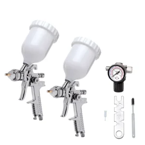 Rockwood® 8 Piece HVLP Paint Gun Set (16292)