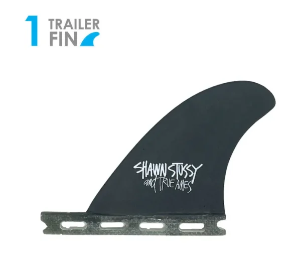 True Ames Stüssy Hitch Hiker Trailer Single - Surfboard fins for sale - Image 1